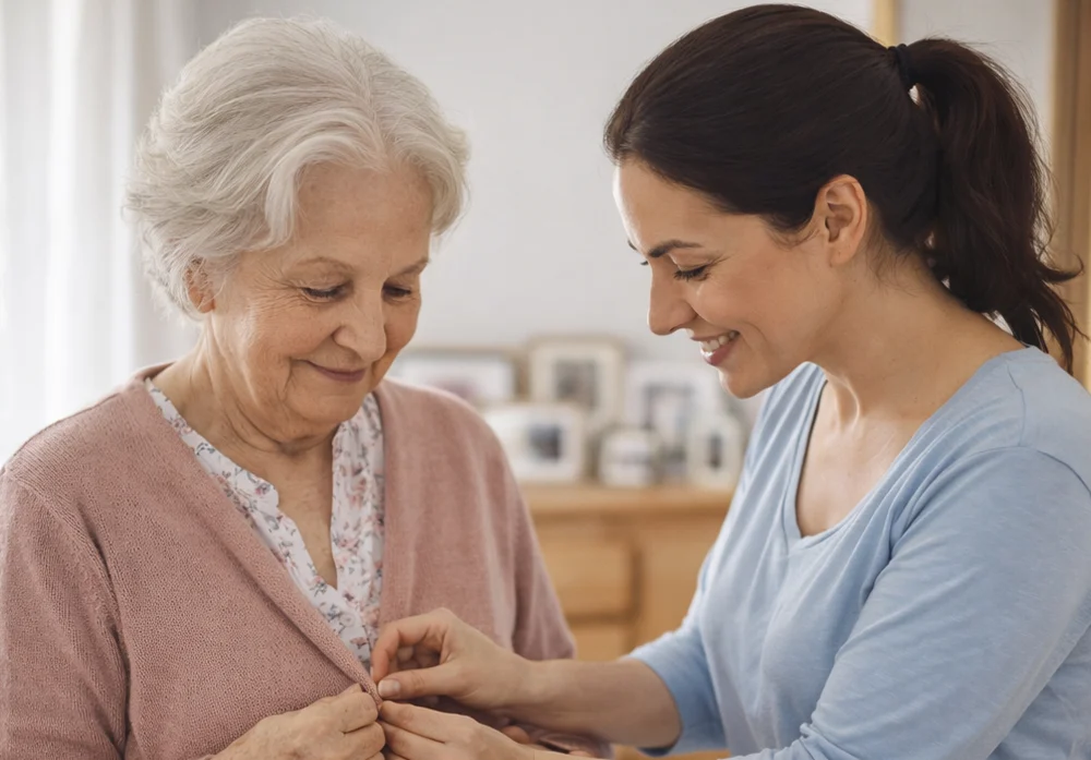 Dressing and Grooming – in-home Personal Care from Montessori Care