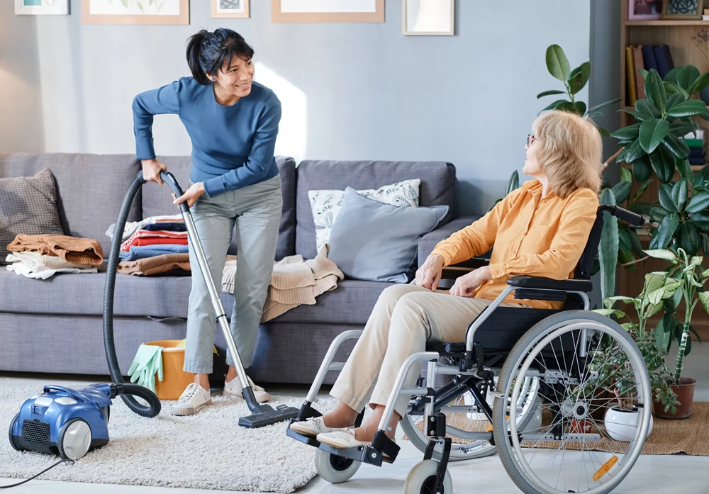 General Cleaning – in-home Domestic Assistance from Montessori Care