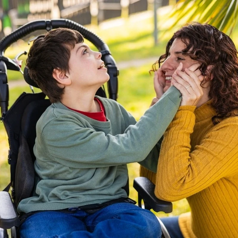 How does child disability assistance support growth? — illustration from Montessori Care