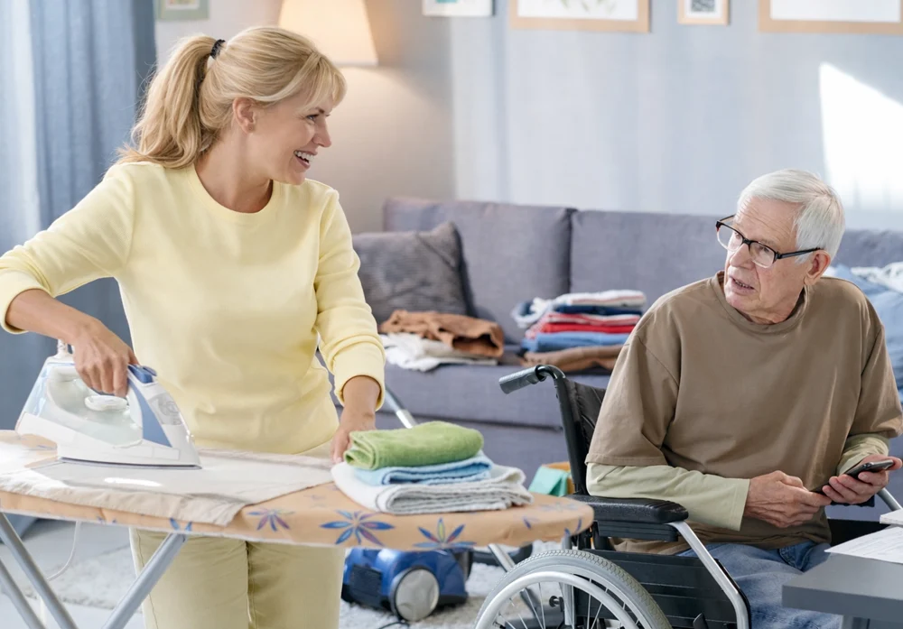 Laundry and Ironing – in-home Domestic Assistance from Montessori Care